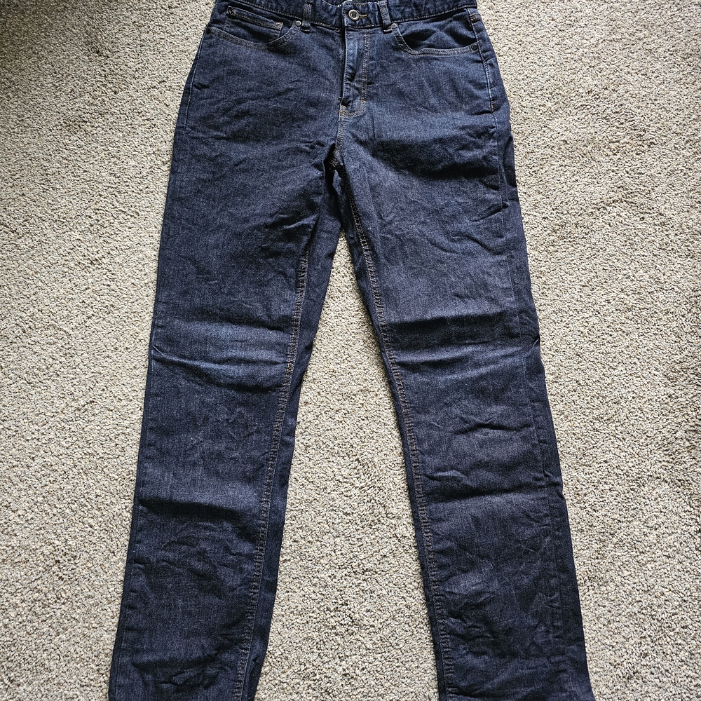 Black Diamond Dark Blue Straight Climbing Jeans